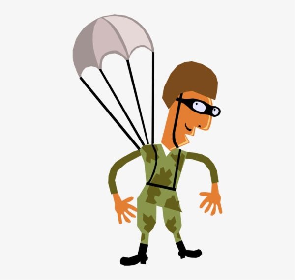 военный парашютист