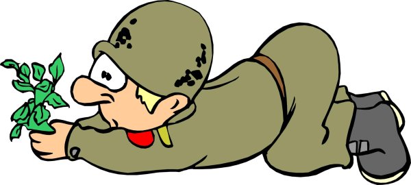 мультяшный военный