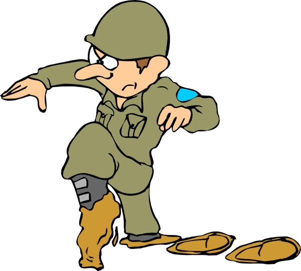 мультяшный военный