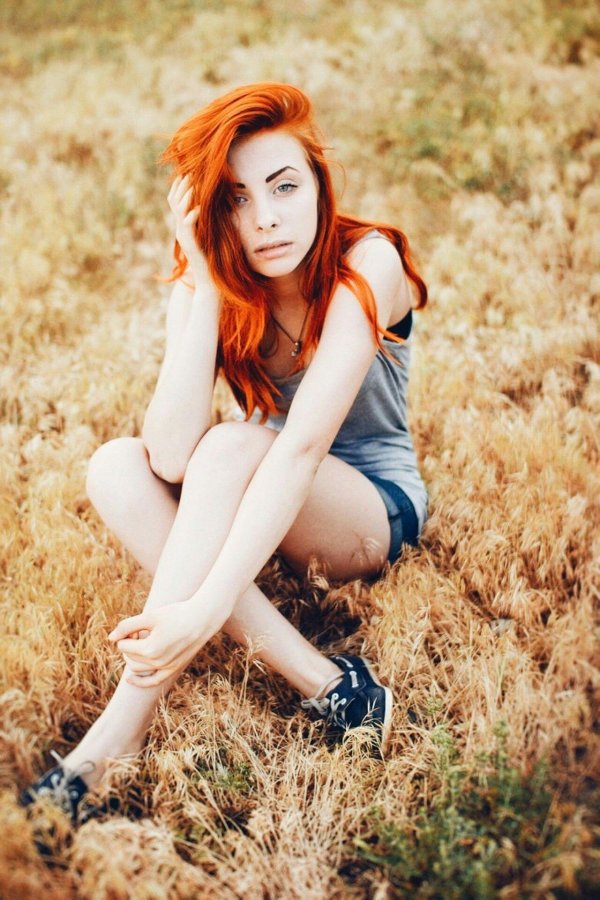 рыжеволосые модели