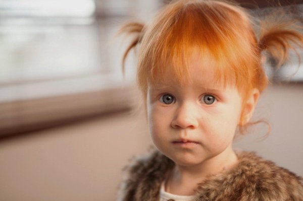 рыжеволосые дети