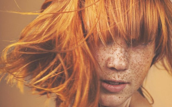 девушки с веснушками