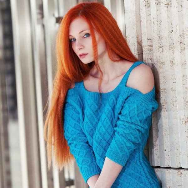 девушки рыжие