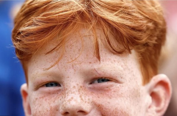 рыжий человек