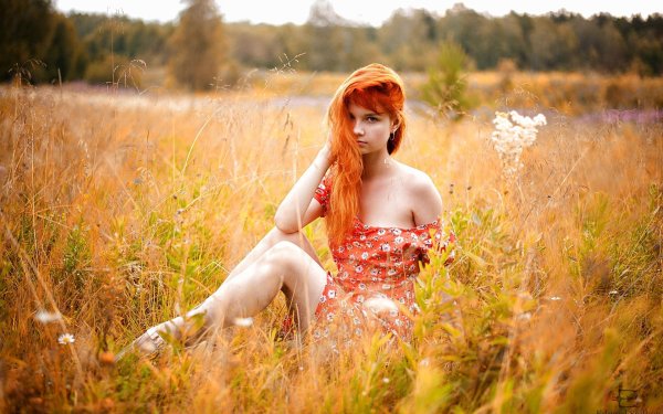 рыжеволосые девушки