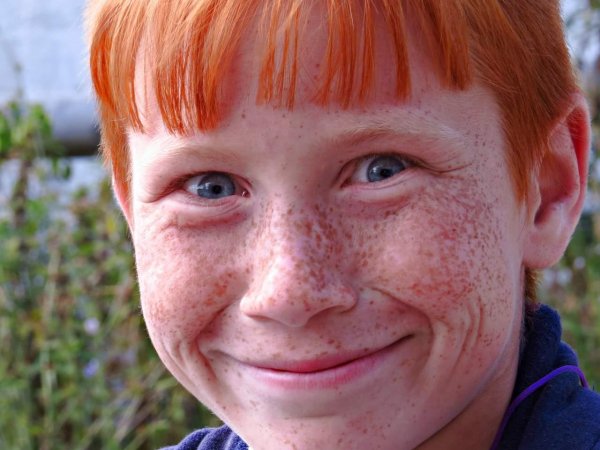 рыжий мальчик