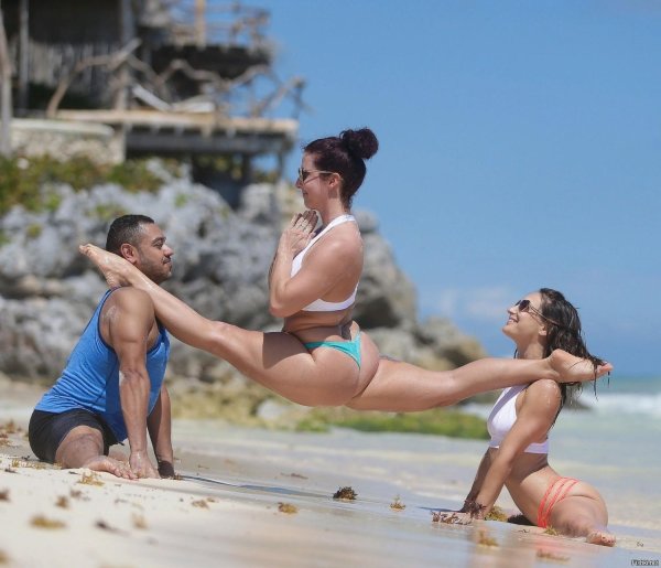 акройога парная йога