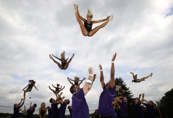 черлидинг станты