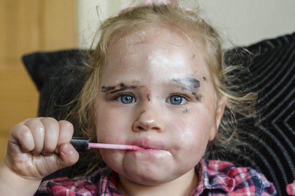 накрашенные дети