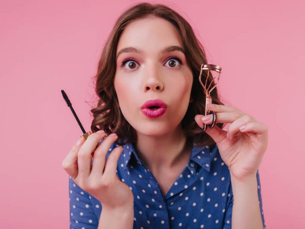 макияж женщины