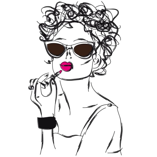 стильные рисунки