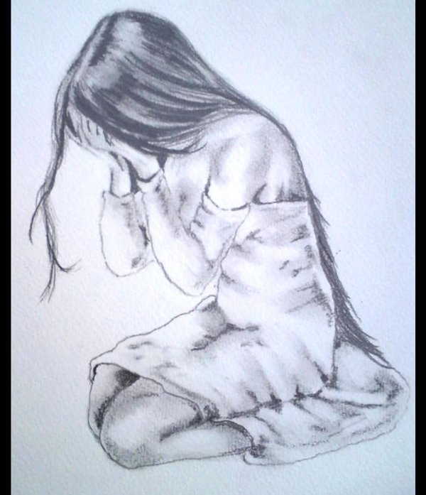 грустные рисунки карандашом