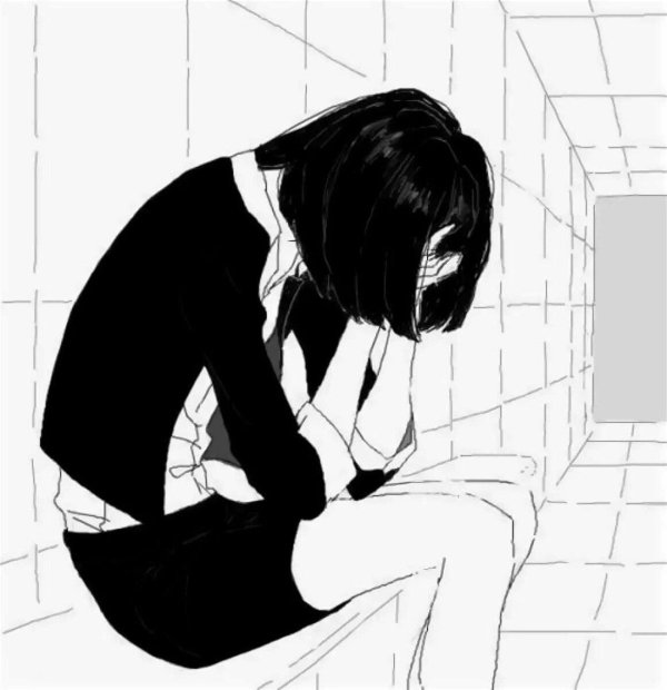 аниме депрессивные