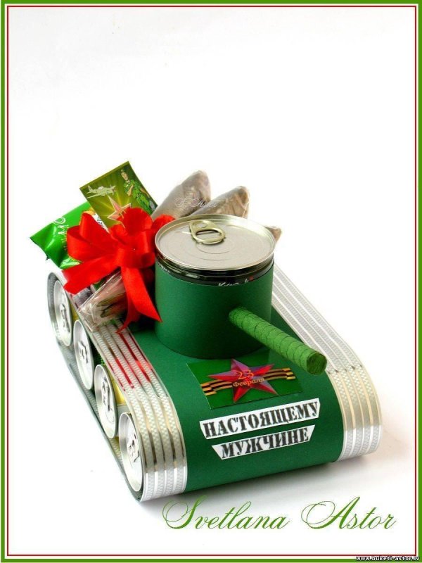 танк из пива