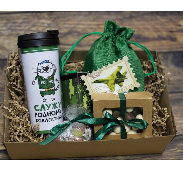 подарочные боксы на 23 февраля