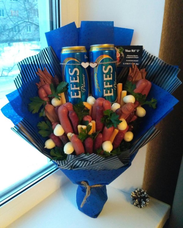 пивной букет для мужчины