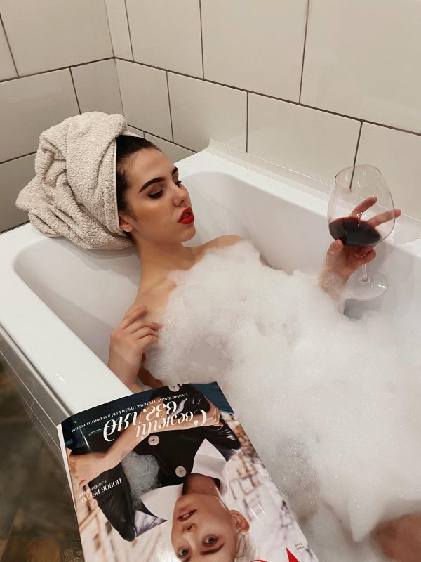 фотосет в ванной