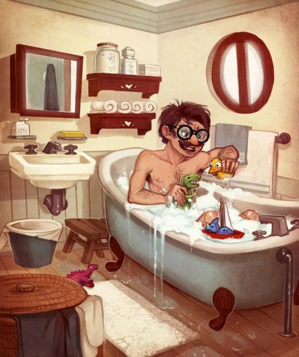 забавные иллюстрации