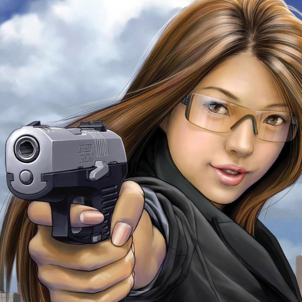 девушка бандитка арт