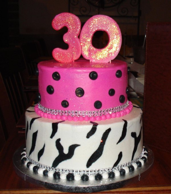 тортик на 30 лет девушке