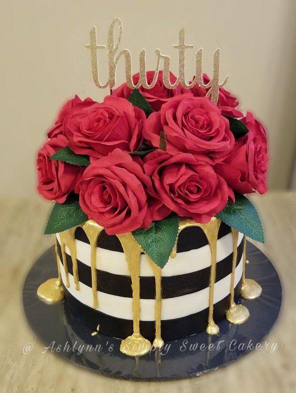 торт на день рождение женщине