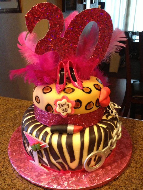 торт на день рождения 30 лет