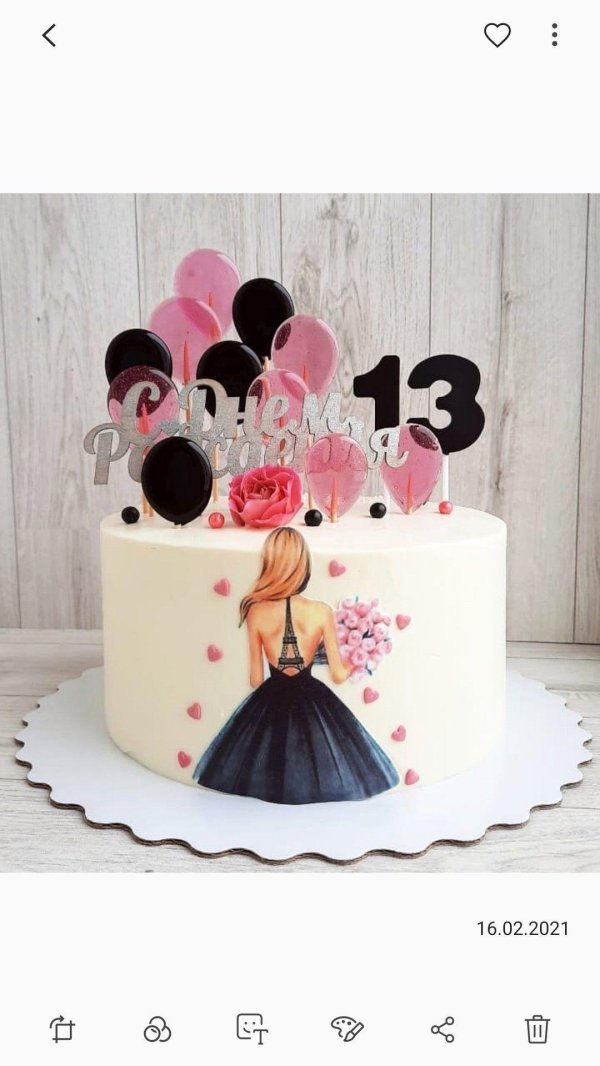 торт для девочек