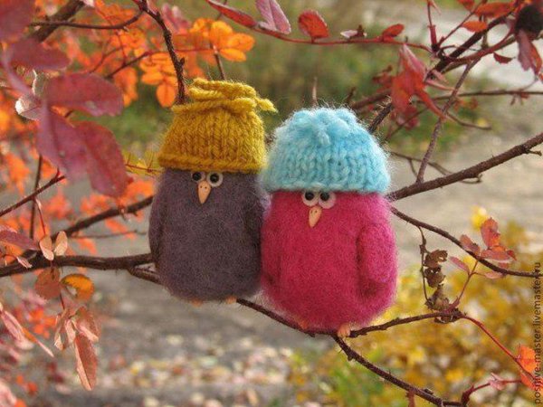 вязаная сова