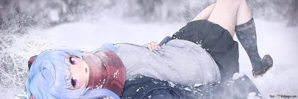 зимний снег