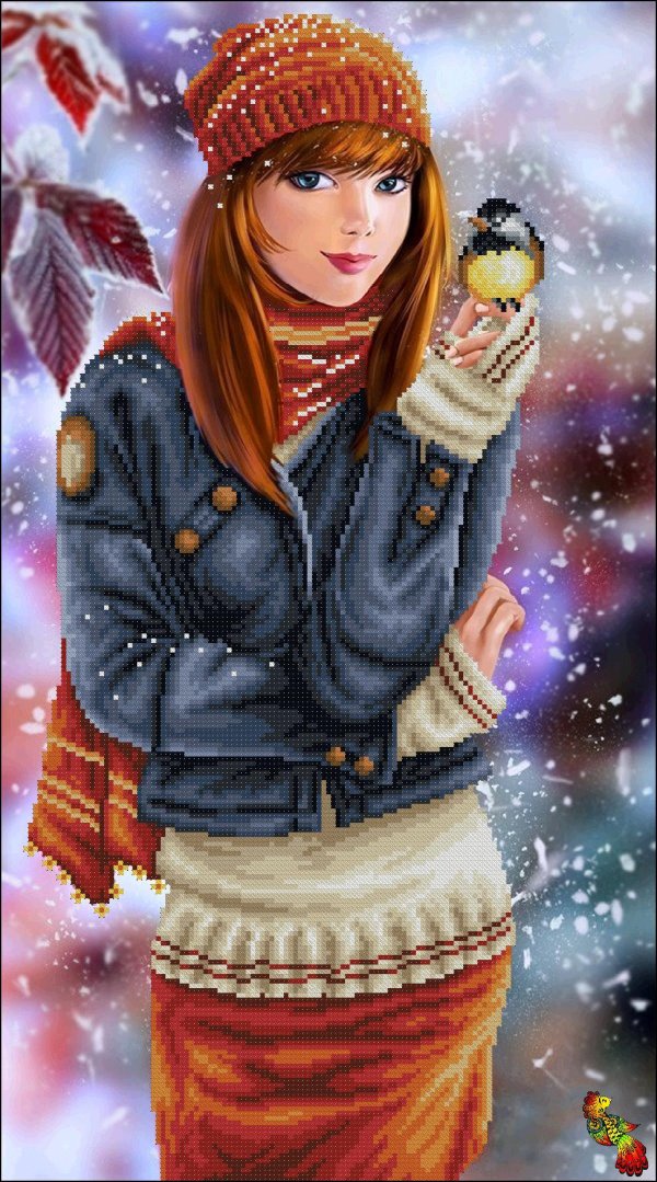 зима иллюстрации