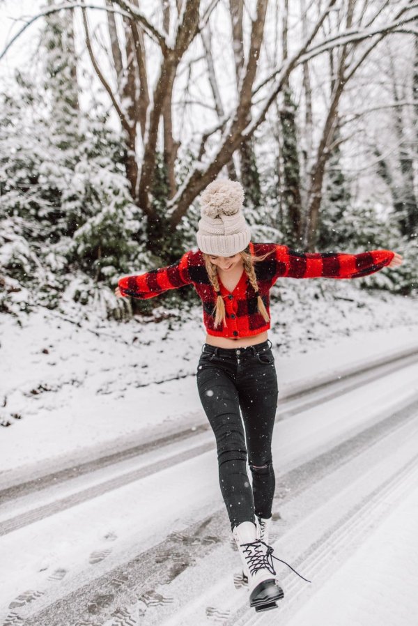 зимний стиль одежды