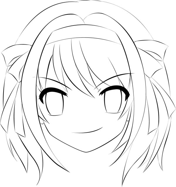 эскиз аниме