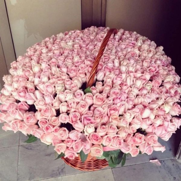 огромные букеты