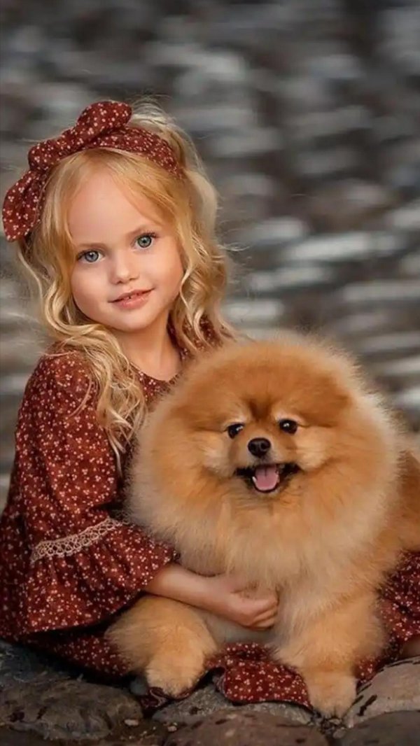 собачка девочка