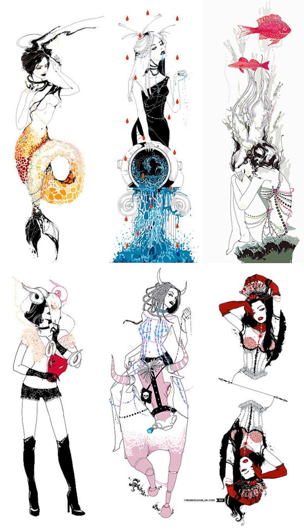 хуманизация знаков зодиака