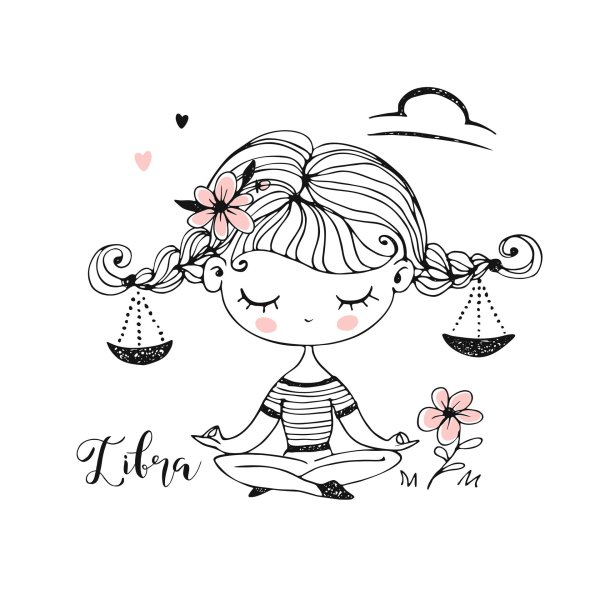 знак зодиака раскраски