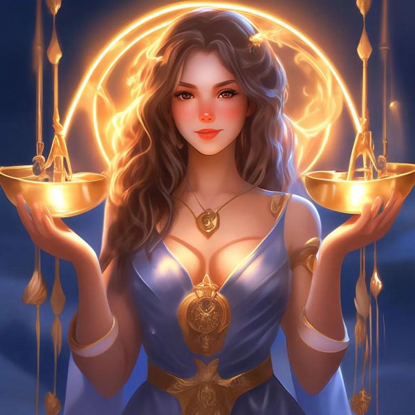 девушка весы