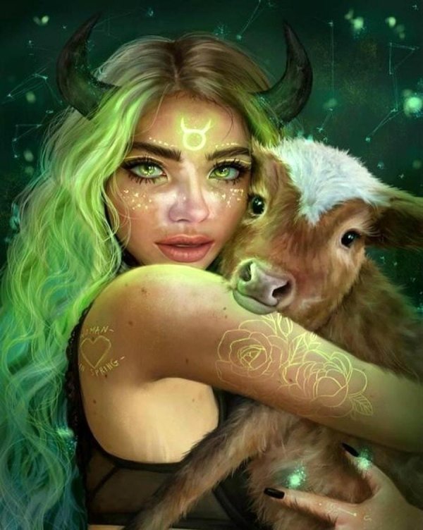 девушка телец