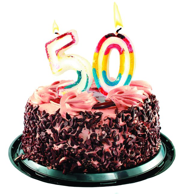 торт со свечами