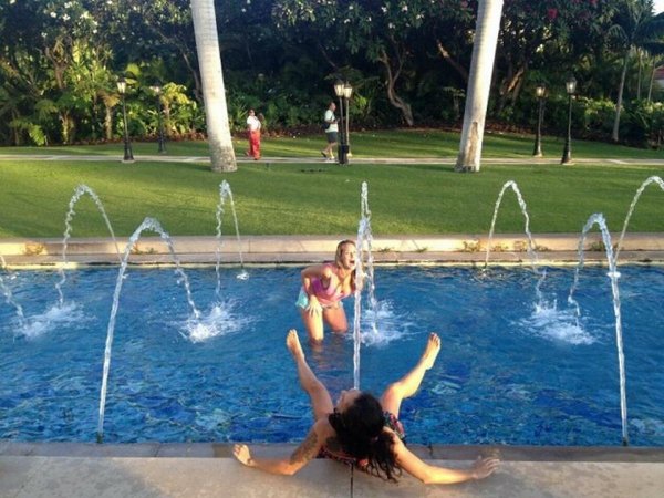 смешные фонтаны