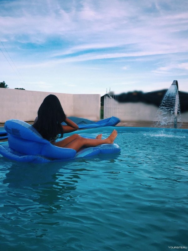 фотосессия в бассейне