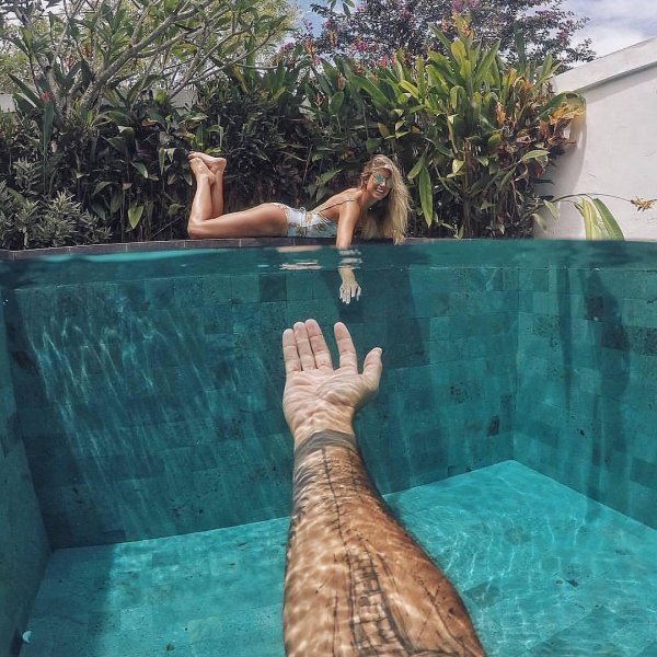 необычные фотосессии на пляже