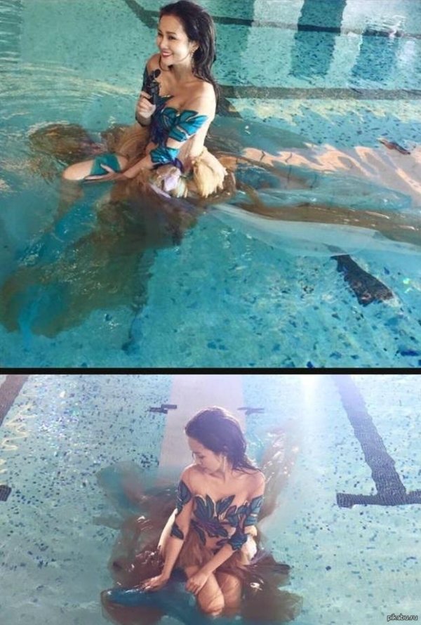 приколы про бассейн