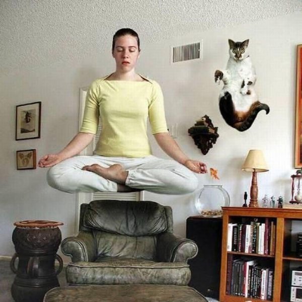 смешная медитация