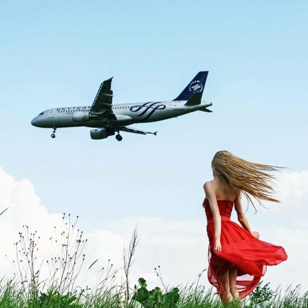 самолеты улетают