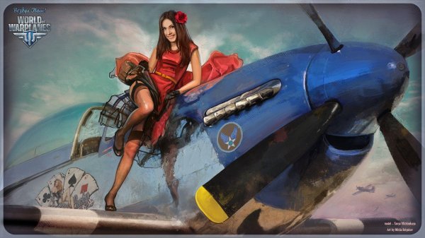 world of warplanes девушки