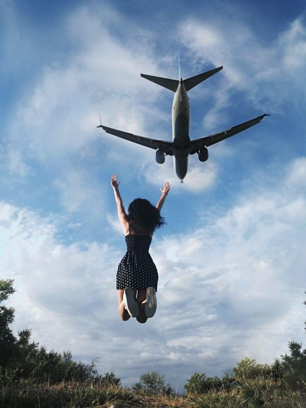 самолеты улетают