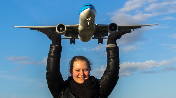 посадка самолёта