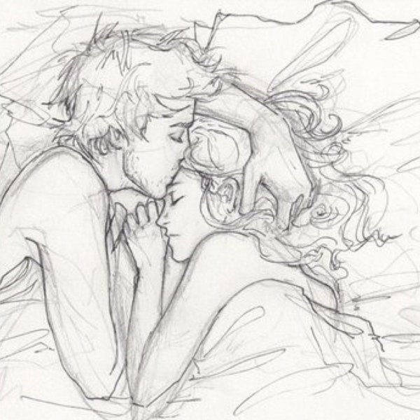 рисунки влюбленных
