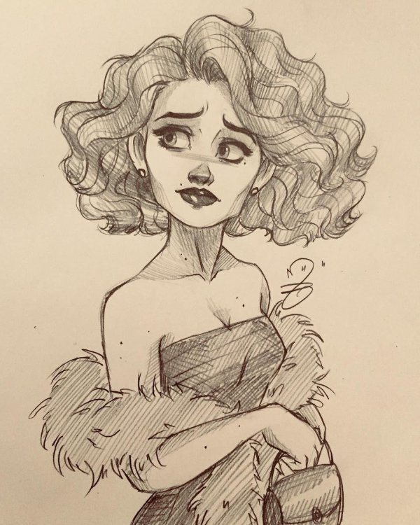 скетчи дисней